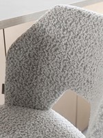 ML 749624 Bloom counter chair boucle light grey