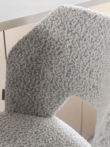 ML 749624 Bloom counter chair boucle light grey