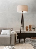 ML 833567 Porto Cristo floorlamp black kap F-ML Rally sofa_sf1