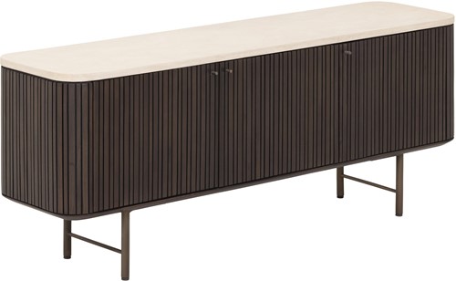 DTP Home Maroon TV stand small