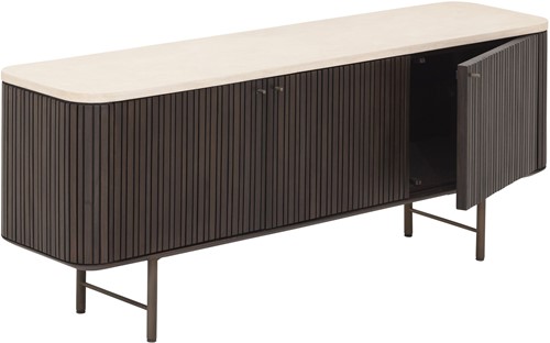 MR 365132 Maroon TV stand small