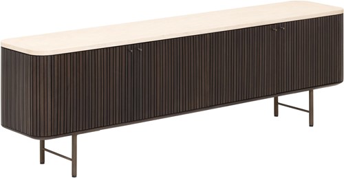 DTP Home Maroon TV stand medium