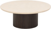 DTP Home Maroon coffee table round