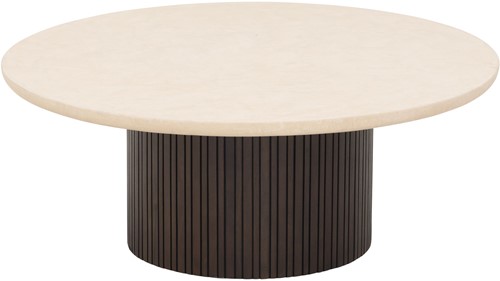 DTP Home Maroon coffee table round