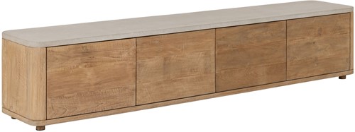 DTP Home Nova tv meubel large travertin top