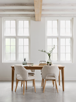 AP 461731 Apollo dining table 170 cm - ML 749015 blossom dining chair polaris natural_sf1