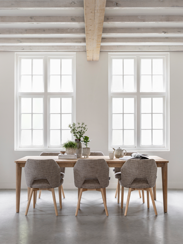 AP 461733 Apollo dining tabke 230 cm - ML 749016 blossom dining chair polaris brown_sf1