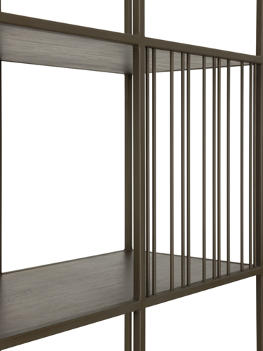 BA 702012 Barra bookrack roomdivider small mahogany_4