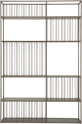 BA 702014 Barra bookrack roomdivider large mahogany_1