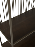 BA 702014 Barra bookrack roomdivider large mahogany_3