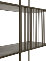 BA 702014 Barra bookrack roomdivider large mahogany_4