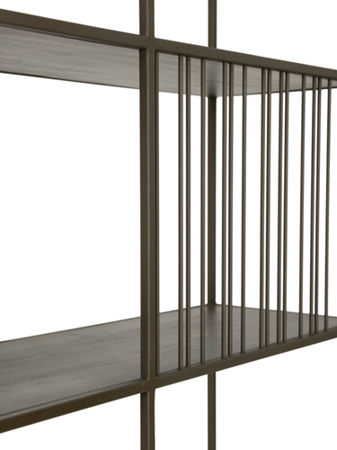 BA 702014 Barra bookrack roomdivider large mahogany_4