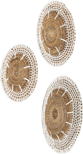 MUST Living wall deco Malia set of 3