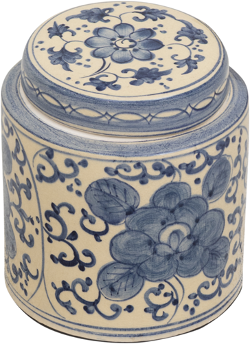 MUST Living voorraad pot Delft blauw medium
