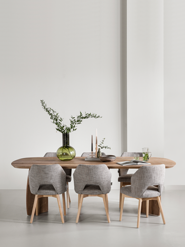 NO 901142 Nova dining table ML 749016 Blossom dining chair_sf2