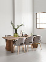 NO 901142 Nova dining table ML 749016 Blossom dining chairs_f3